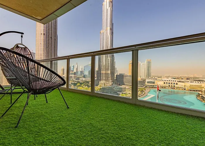 First Class 3Br With Full Burj Khalifa View
